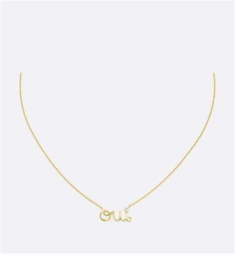 dior oui|dior oui necklace sale.